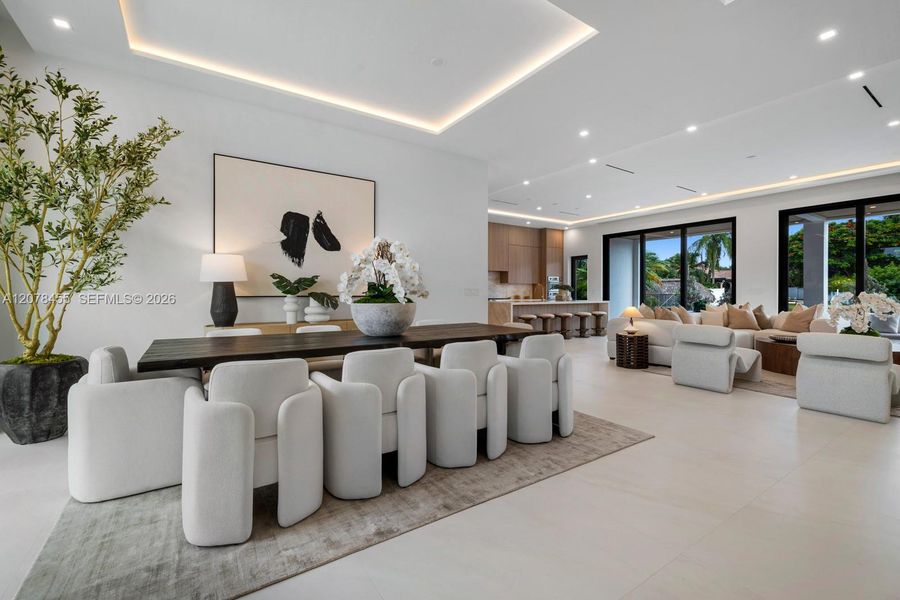 Furnished interior view inside a new home in , Boca Raton (Image 43).