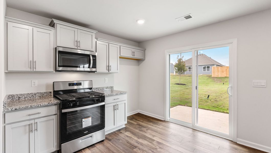 Representative furnished interior of a home built from the BRANDON by D.R. Horton in Gibson Grove, Laurens (Image 8).