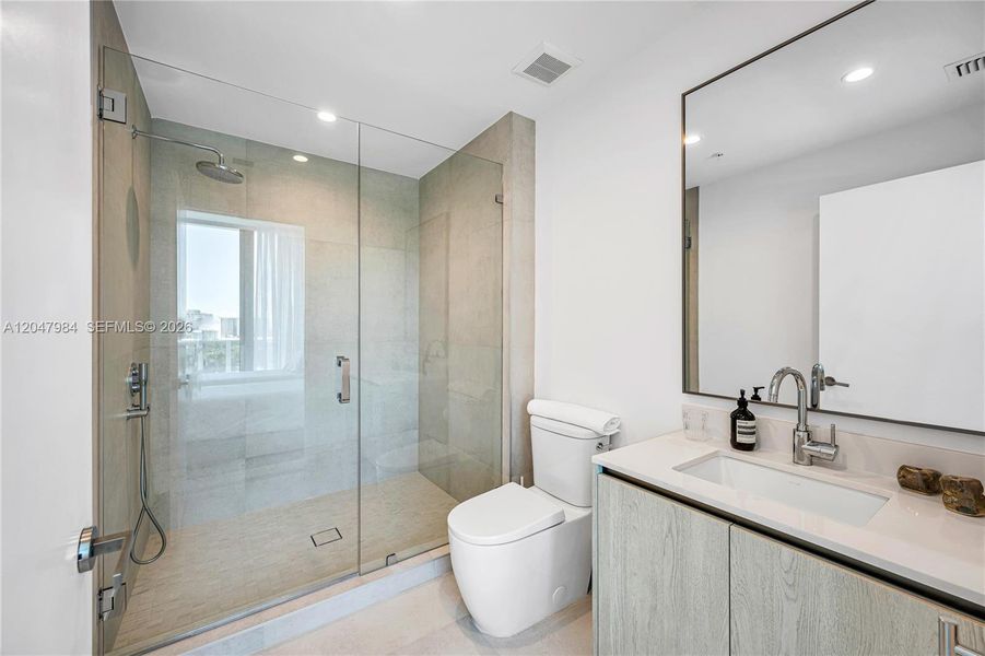 Furnished interior view inside a new home in , Bay Harbor Islands (Image 9).