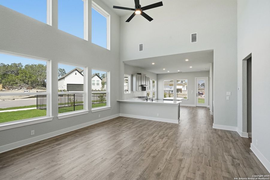 Spacious, unfurnished interior of a new home in Esperanza – New Phase Now Selling, Boerne (Image 40). Spacious, unfurnished interior of a new home in Esperanza – New Phase Now Selling, Boerne (Image 40).