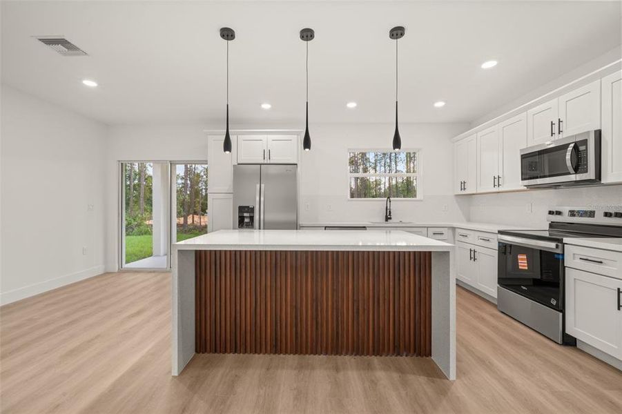 Furnished interior view inside a new home in , Sebring (Image 7).