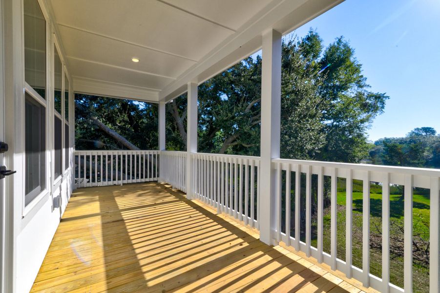Exterior details and patio area of a home in , Charleston (Image 23).