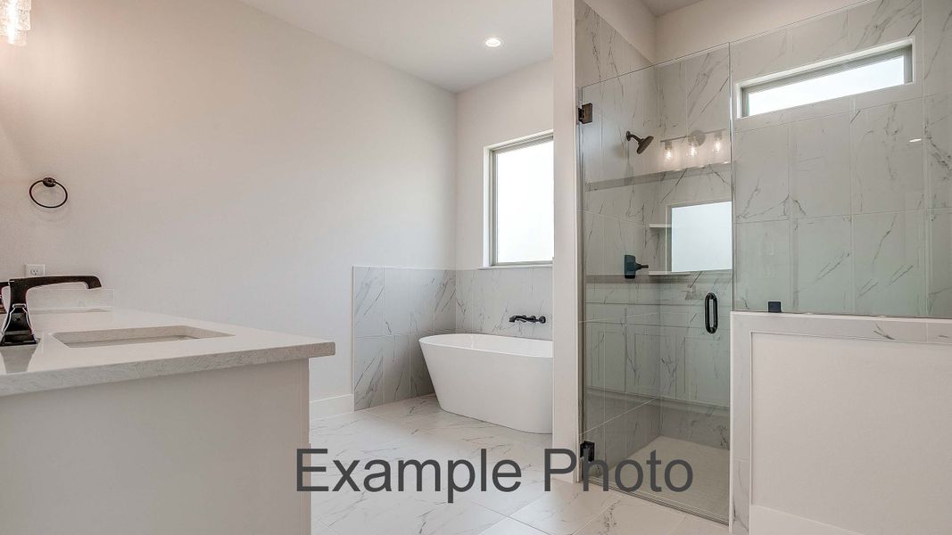 Furnished interior view inside a new home in Stagecoach Crossing, Bridgeport (Image 7).