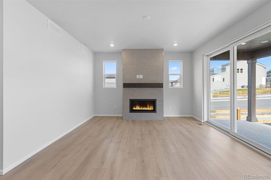 Spacious, unfurnished interior of a new home in The Manors Collection at Golden Overlook, Golden (Image 29).