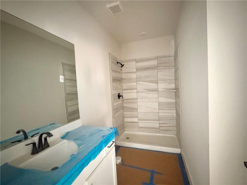 In-progress construction of a new home in , Hoschton, GA (Image 24).