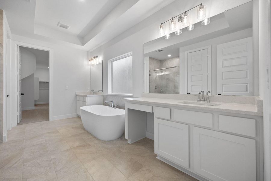 Furnished interior view inside a new home in Nolina, Georgetown (Image 7).