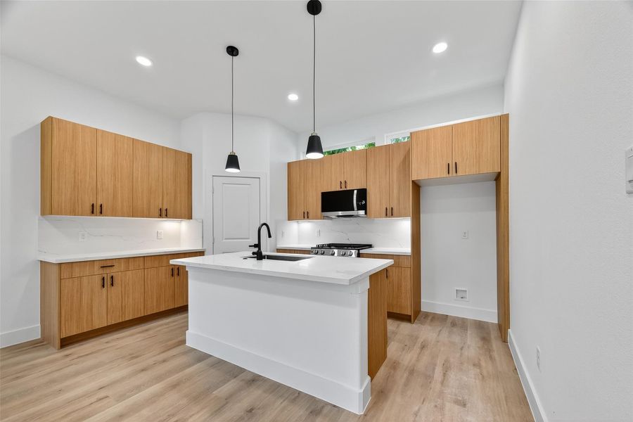 Furnished interior view inside a new home in , Houston (Image 8). Furnished interior view inside a new home in , Houston (Image 8).