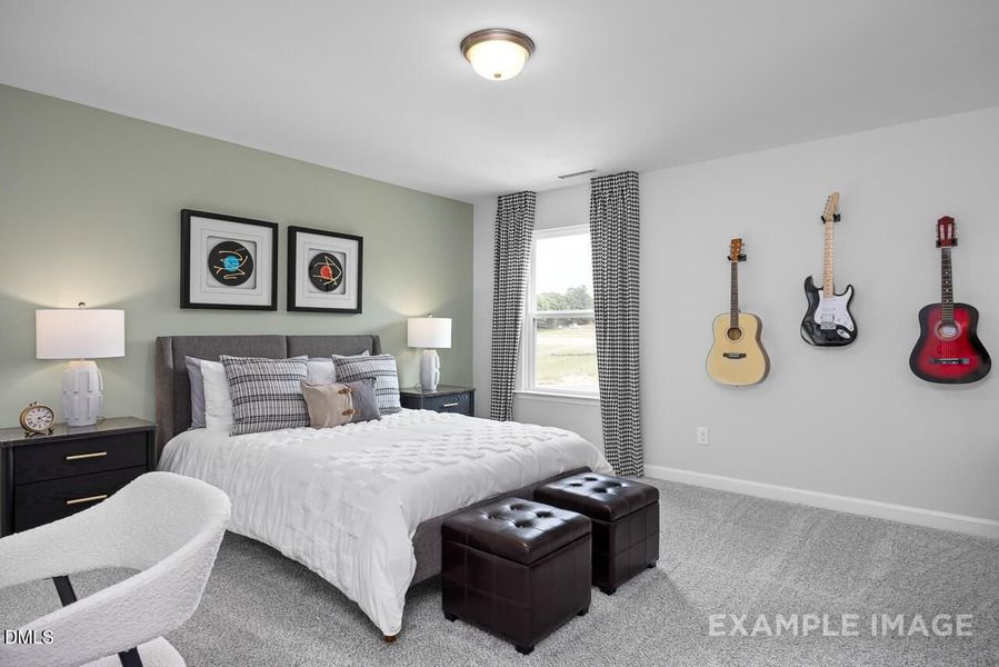 Furnished interior view inside a new home in Rockport, Wake Forest (Image 34). Furnished interior view inside a new home in Rockport, Wake Forest (Image 34).