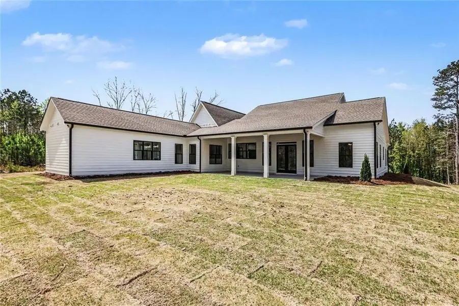 Exterior details and patio area of a home in , Atlanta (Image 4).