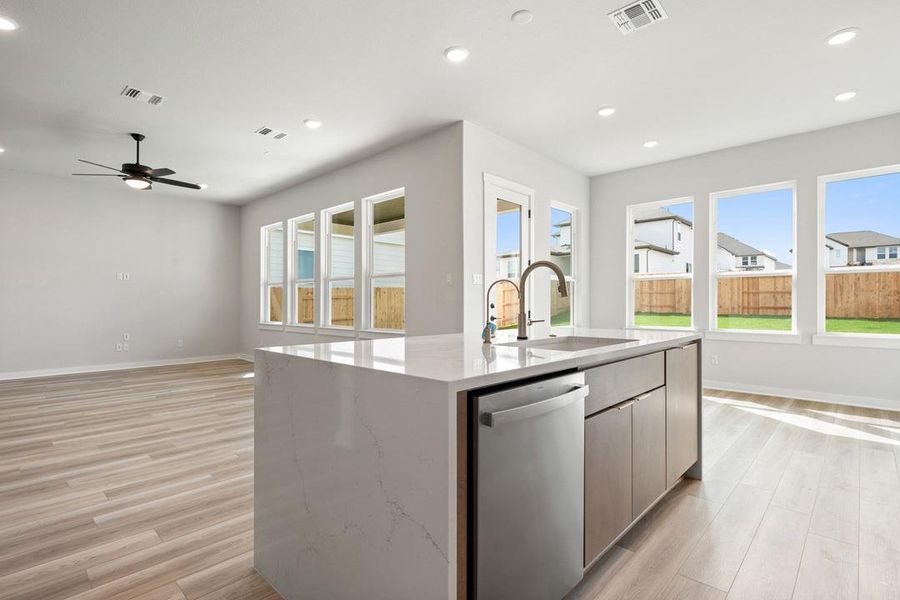 Furnished interior view inside a new home in Park Central, Georgetown (Image 13).