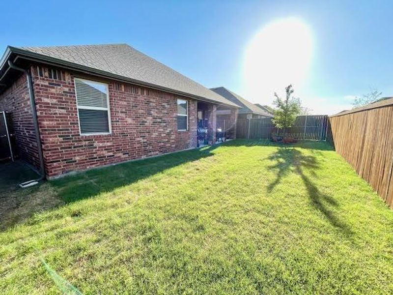 Exterior details and patio area of a home in , Fate (Image 2). Exterior details and patio area of a home in , Fate (Image 2).