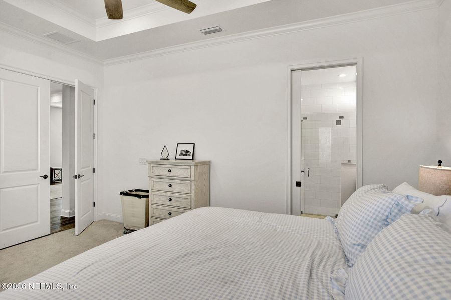 Furnished interior view inside a new home in , Jacksonville (Image 10).