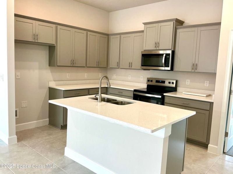 Furnished interior view inside a new home in St. John Preserve, Palm Bay (Image 5). Furnished interior view inside a new home in St. John Preserve, Palm Bay (Image 5).