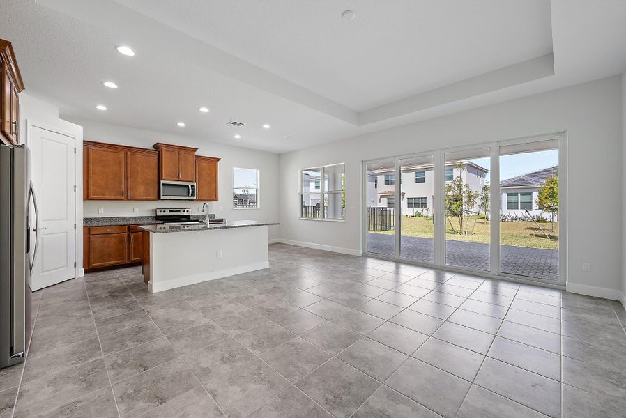 Furnished interior view inside a new home in Westlake, Westlake (Image 9).