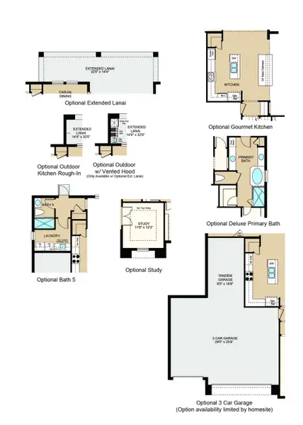 2D floor plan layout of this home in Ardisia Park, New Smyrna Beach, FL (Image 4).
