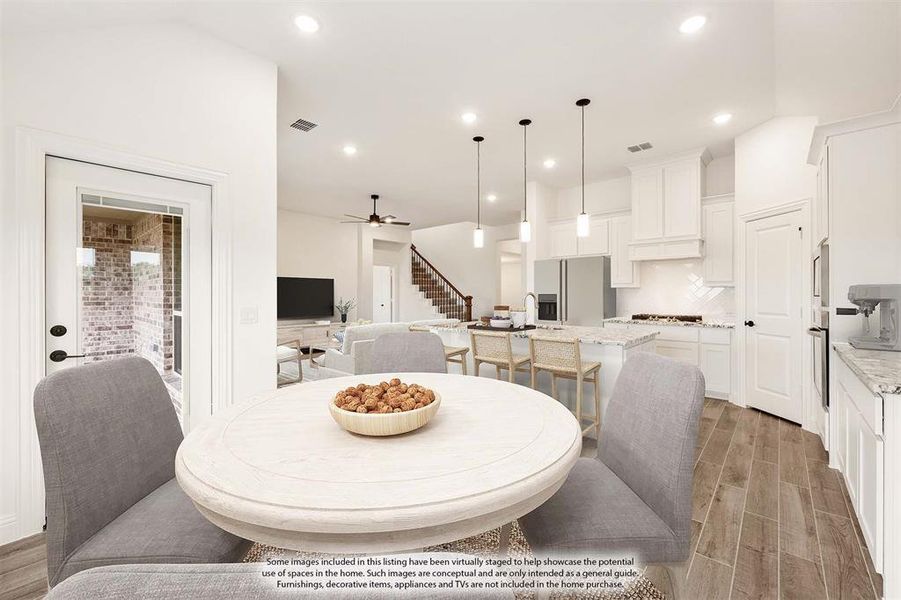 Furnished interior view inside a new home in Glenbrook, Red Oak (Image 10).