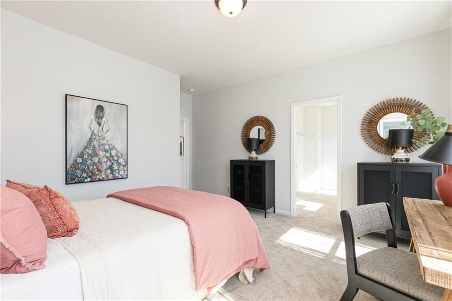 Furnished interior view inside a new home in Annsbury Park, Lilburn (Image 35).