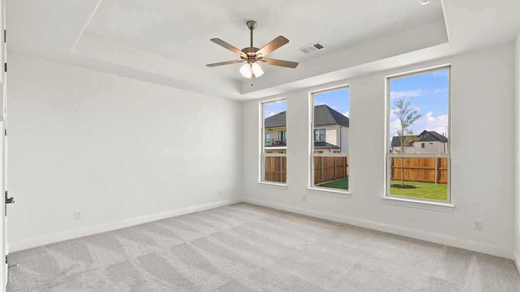 Furnished interior view inside a new home in Green Meadows Classic, Celina (Image 10).