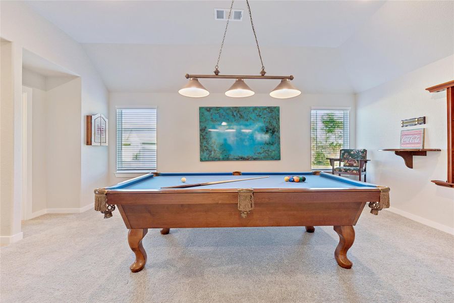 Furnished interior view inside a new home in , Willis (Image 11).