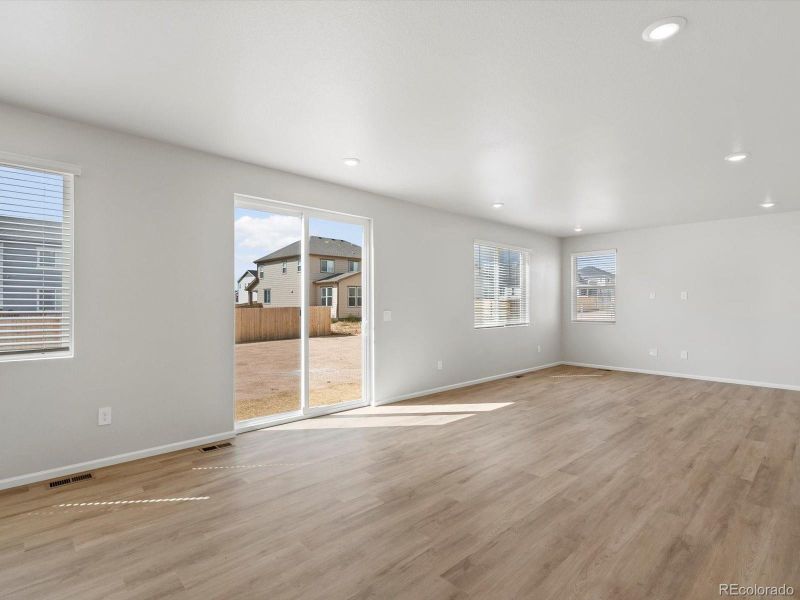 Spacious, unfurnished interior of a new home in Revere at Johnstown, Johnstown (Image 23). Spacious, unfurnished interior of a new home in Revere at Johnstown, Johnstown (Image 23).