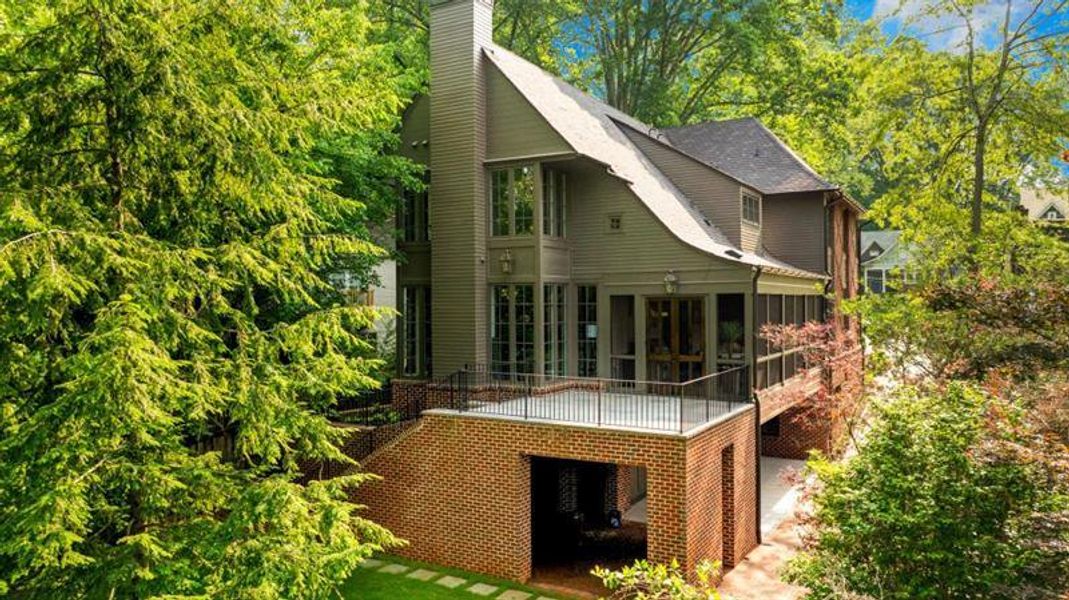 Front exterior of a new home in , Atlanta, GA, highlighting curb appeal (Image 34).
