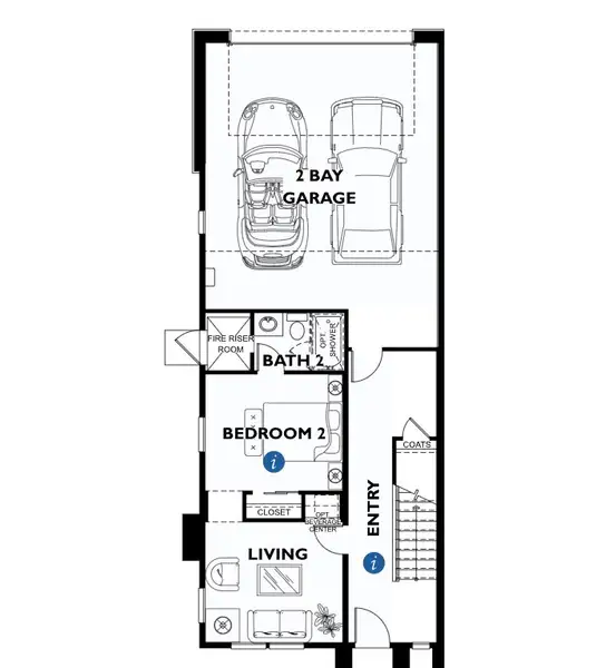 2D floor plan layout of this home in Encanterra® a Trilogy® Resort Community, Queen Creek, AZ (Image 1). 2D floor plan layout of this home in Encanterra® a Trilogy® Resort Community, Queen Creek, AZ (Image 1).