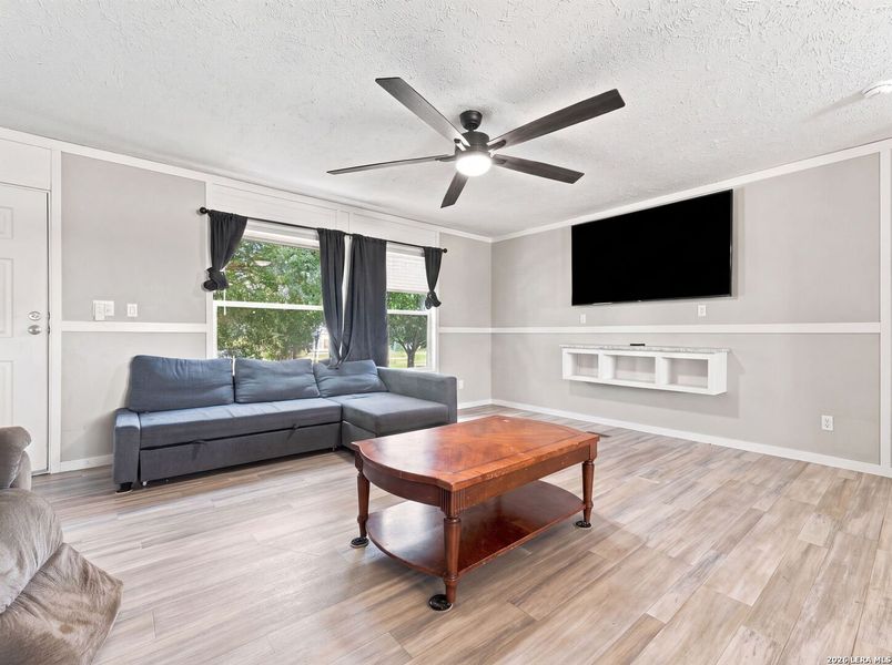 Furnished interior view inside a new home in , Devine (Image 26).