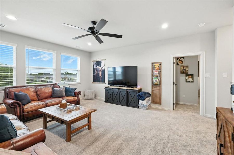 Furnished interior view inside a new home in , Justin (Image 14). Furnished interior view inside a new home in , Justin (Image 14).