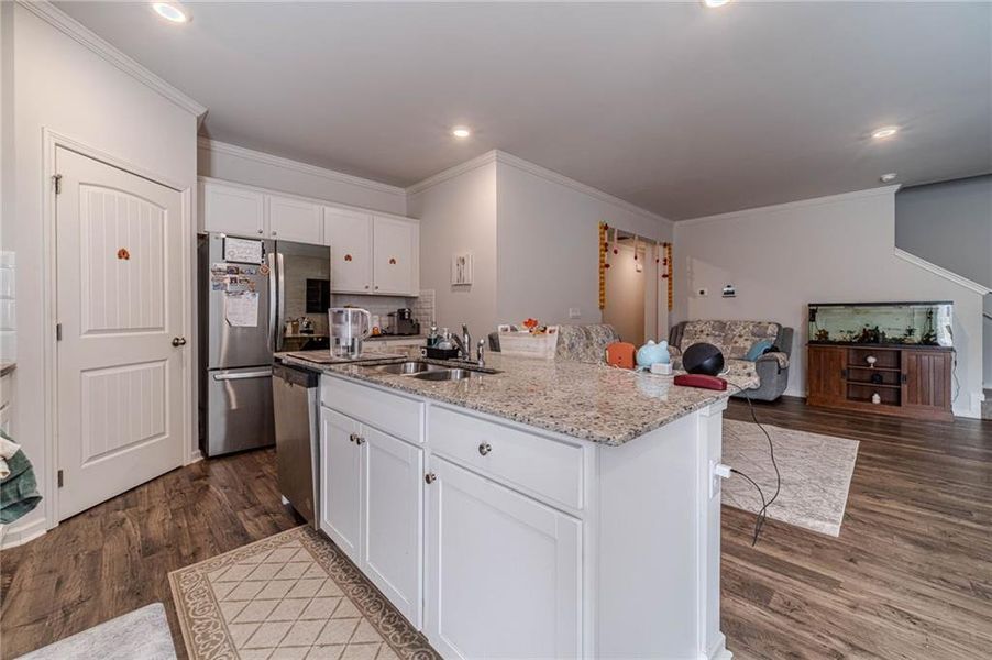 Furnished interior view inside a new home in , Buford (Image 29). Furnished interior view inside a new home in , Buford (Image 29).
