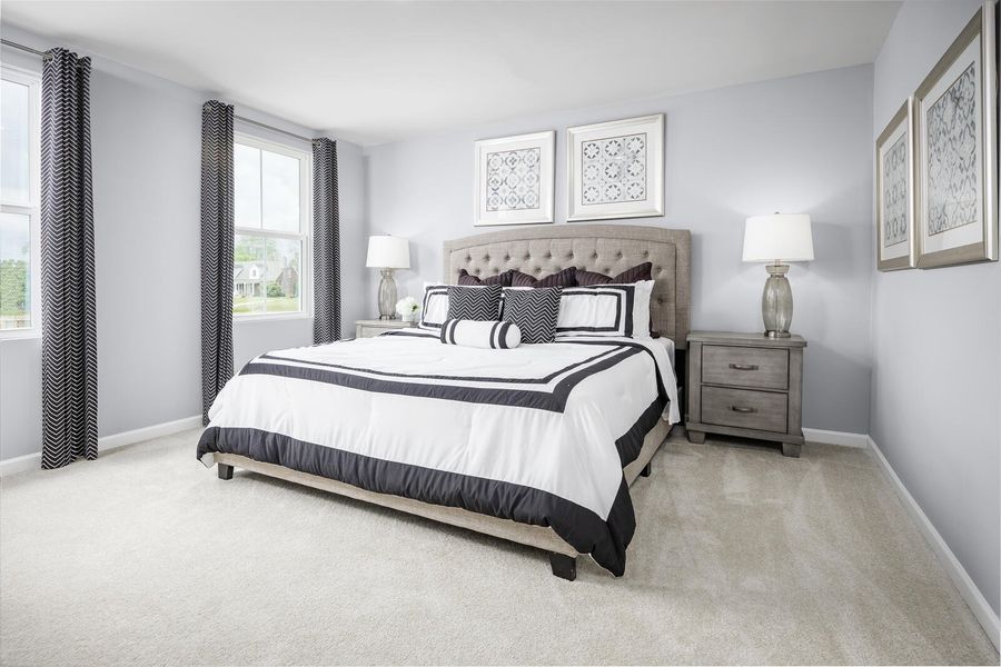 Furnished interior view inside a new home in Somerset, Santee (Image 15).