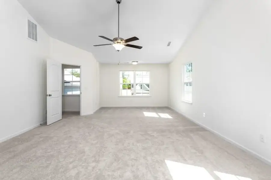 Spacious, unfurnished interior of a new home in Trinity Meadows, Trinity (Image 40). Spacious, unfurnished interior of a new home in Trinity Meadows, Trinity (Image 40).