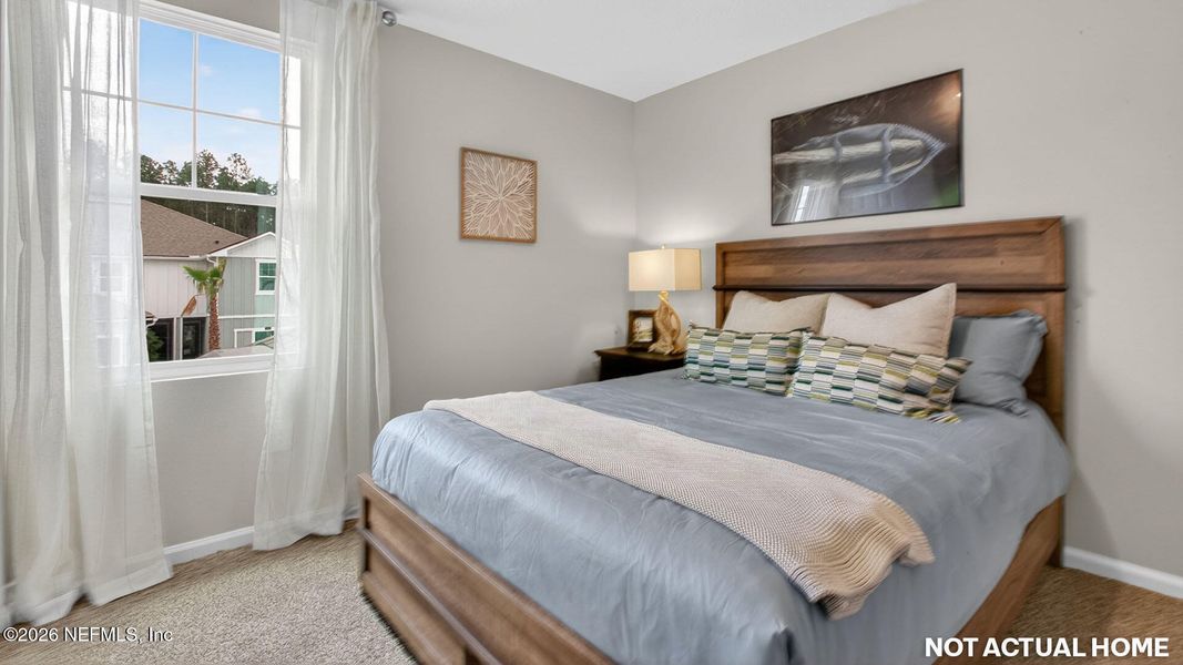 Furnished interior view inside a new home in Liberty Cove, Yulee (Image 22).