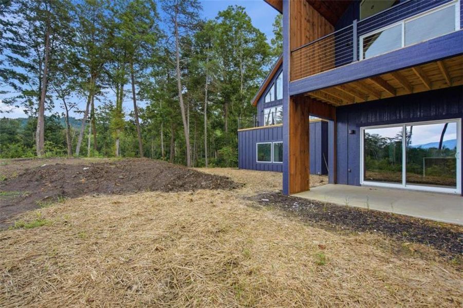 Exterior details and patio area of a home in , Ellijay (Image 25). Exterior details and patio area of a home in , Ellijay (Image 25).