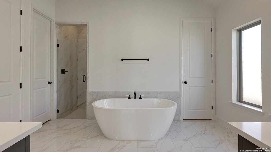 Furnished interior view inside a new home in Corley Farms 50', Boerne (Image 8).