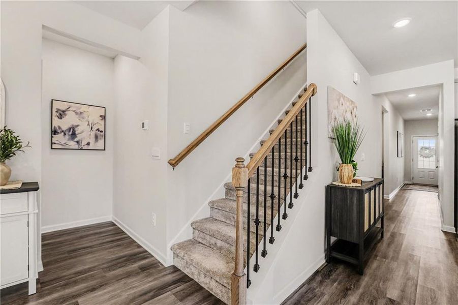 Furnished interior view inside a new home in , Canton (Image 18).