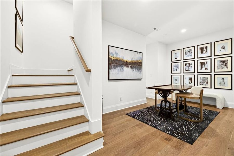 Furnished interior view inside a new home in , Atlanta (Image 13).
