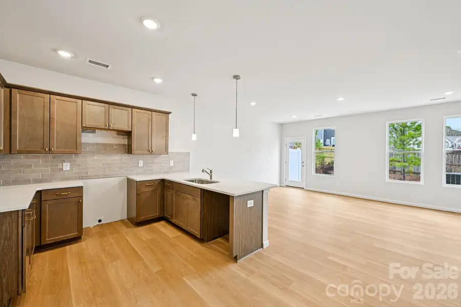 Furnished interior view inside a new home in Ruby Dixon Crossing, Gastonia (Image 7).