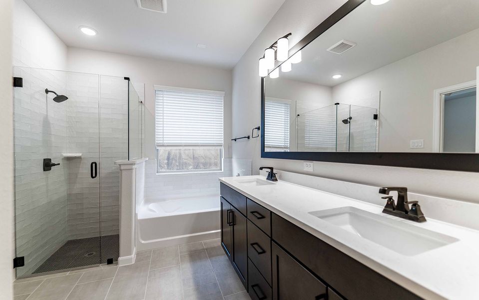 Furnished interior view inside a new home in Solterra, Mesquite (Image 6).