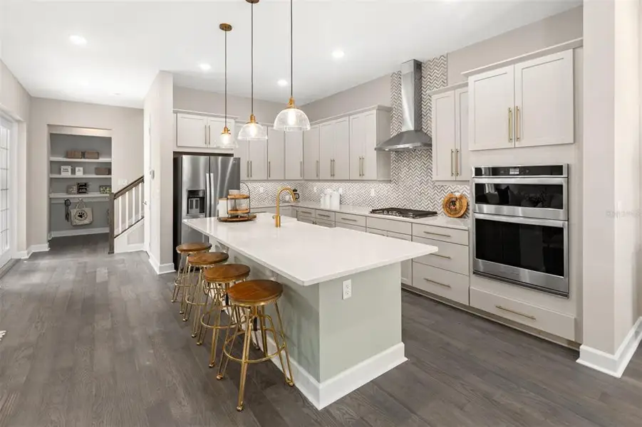 Furnished interior view inside a new home in Celebration - Island Village, Celebration (Image 5). Furnished interior view inside a new home in Celebration - Island Village, Celebration (Image 5).