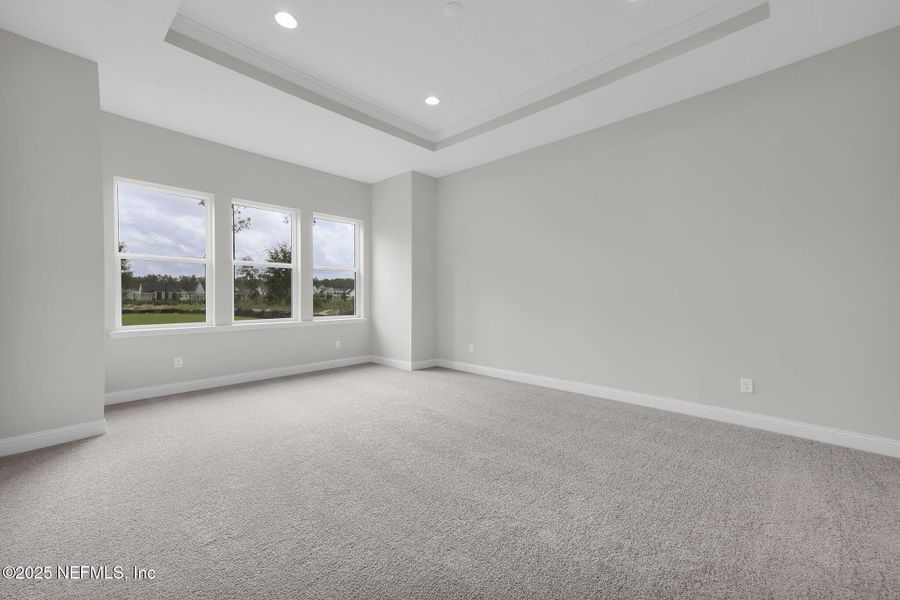 Spacious, unfurnished interior of a new home in Hidden Creek at SilverLeaf, St. Augustine (Image 16).