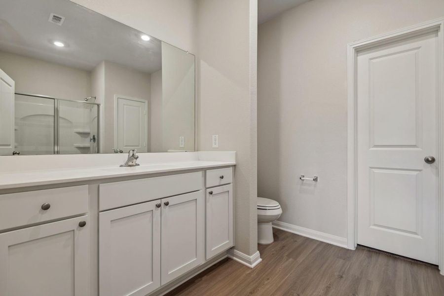 Furnished interior view inside a new home in Trails at Cochran Ranch, Waller (Image 5). Furnished interior view inside a new home in Trails at Cochran Ranch, Waller (Image 5).