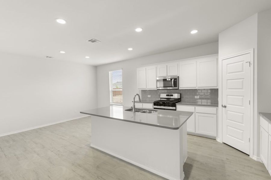 Representative exterior photo of a completed home built from the Maple by Impression Homes in Northspur, Terrell, TX (Image 7).