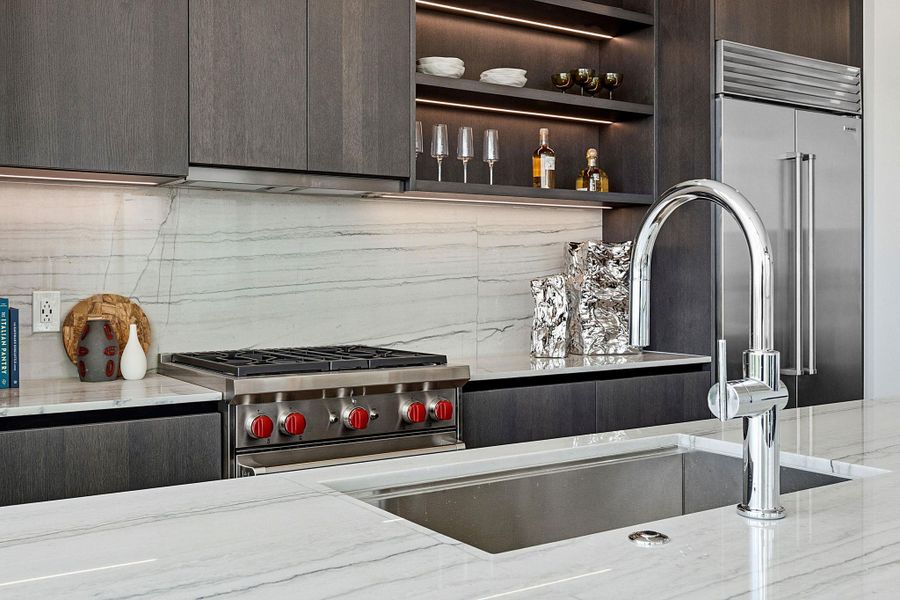 Close-up of interior finishes inside a home in , Austin (Image 21).
