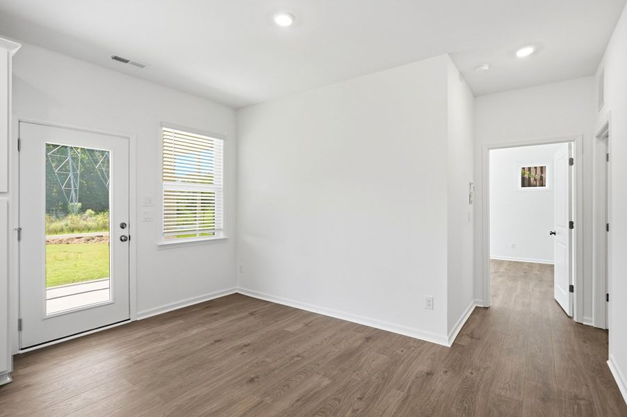 Spacious, unfurnished interior of a new home in Esplanade at Northgate, Indian Trail (Image 19).