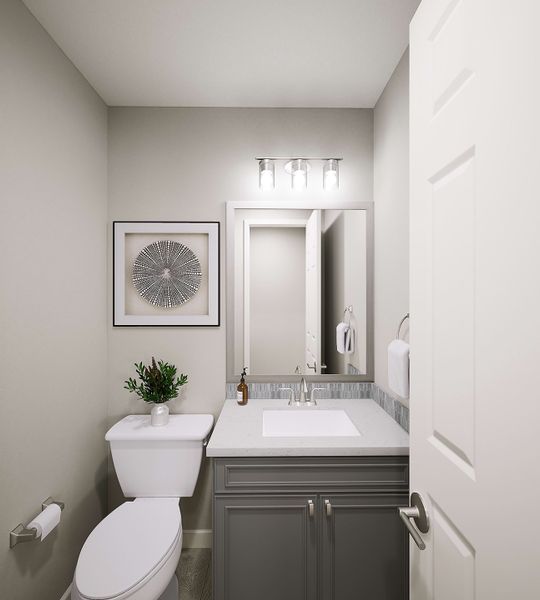 Representative furnished interior of a home built from the Romero Plan 4513 by Tri Pointe Homes in Terraza, San Tan Valley (Image 11).