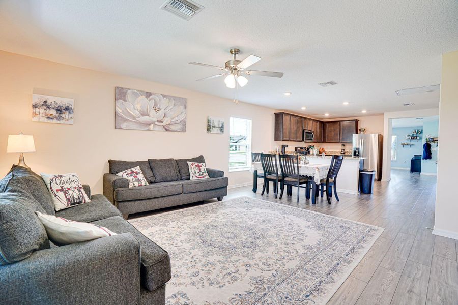 Furnished interior view inside a new home in Celebration Pointe, Fort Pierce (Image 9).