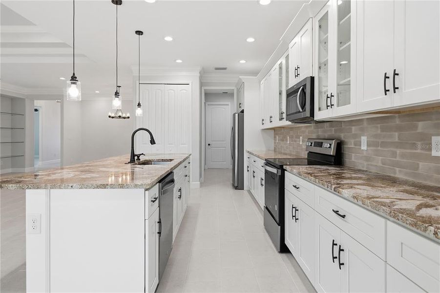 Furnished interior view inside a new home in , Englewood (Image 5).