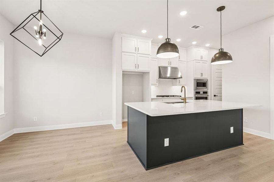 Furnished interior view inside a new home in Greenville Heights, Dallas (Image 5).