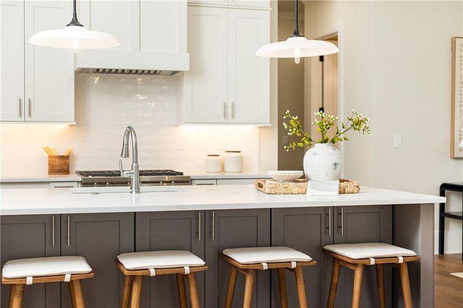 Close-up of interior finishes inside a home in , Decatur (Image 15).