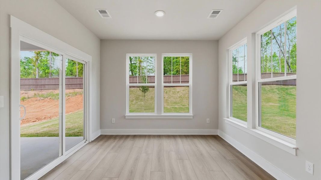 Furnished interior view inside a new home in The Reserve at Livingston Park, Easley (Image 14).
